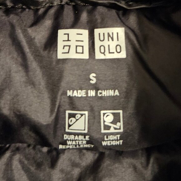 Uniqlo Ultra Light Down Vest – Black – Women’s S - Picture 5 of 7